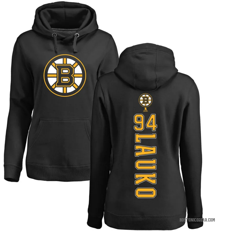 Charlie McAvoy Boston Bruins Women's Gold Branded One Color Backer T-Shirt 
