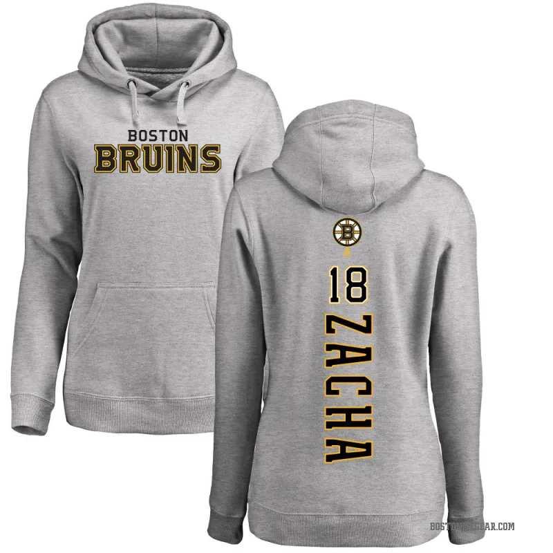 Ed Westfall Boston Bruins Women's Branded Backer T-Shirt - Ash